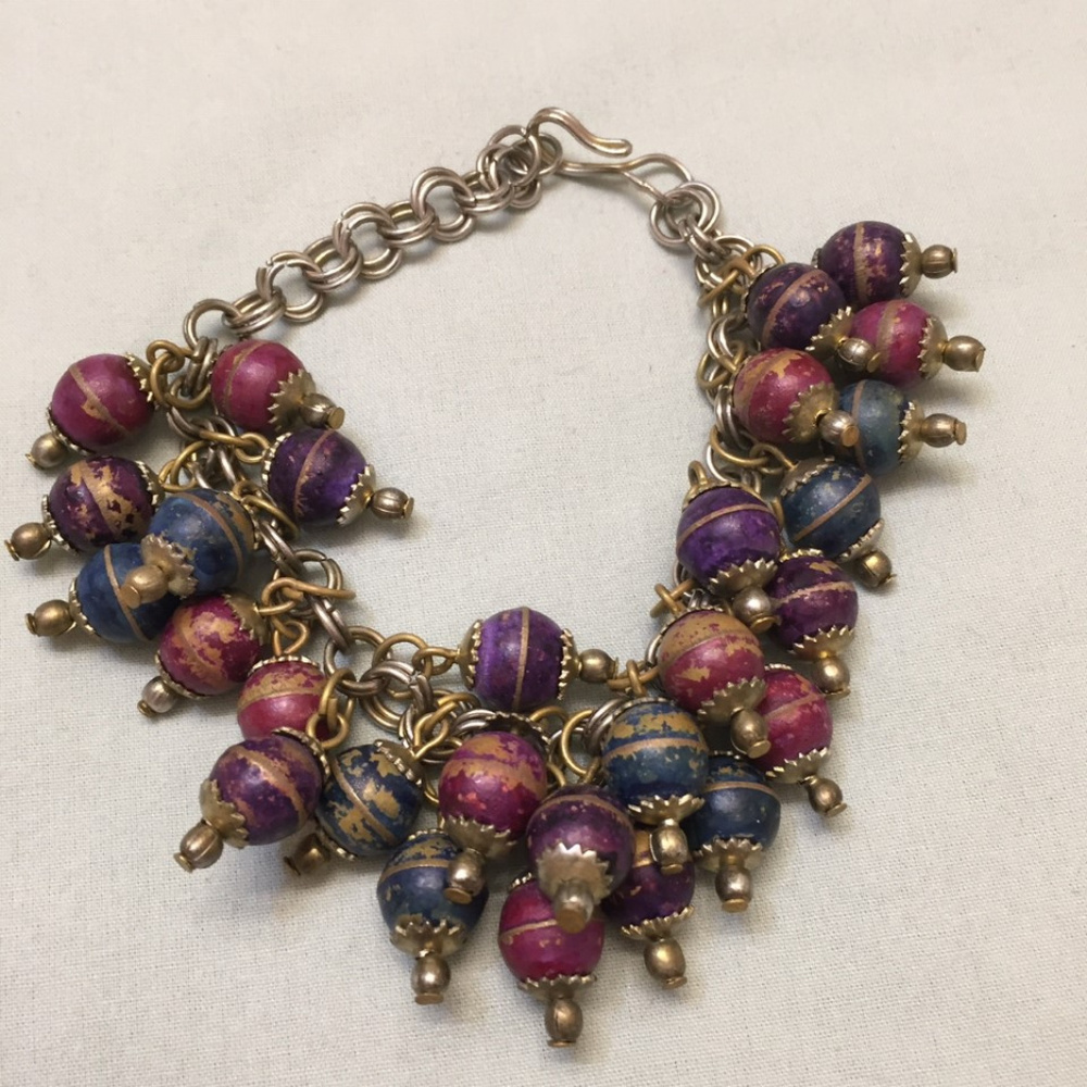 Multi-Colored Bead Bracelet (item 208)